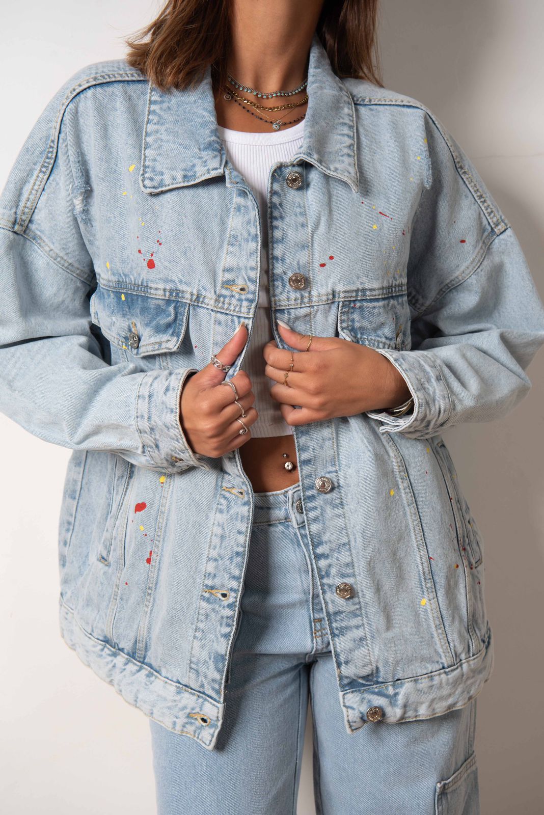 Painted Jean Jacket