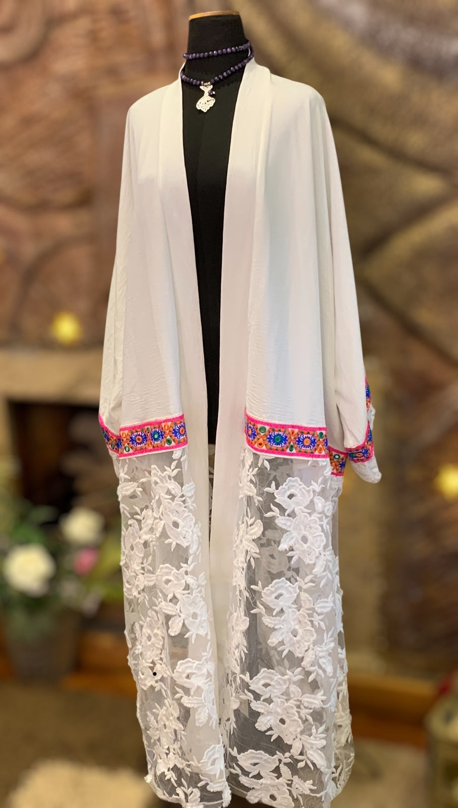 The white flowers koftan