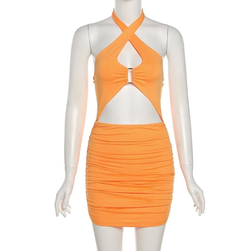 Orangy Dress