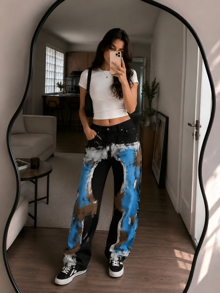 Painted Denim