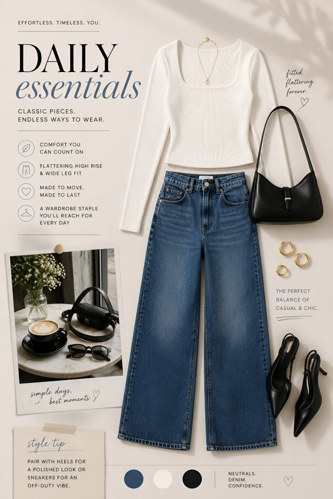 Loose jeans