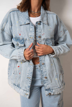 Painted Jean Jacket