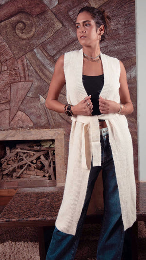 Long Cut Cardigan