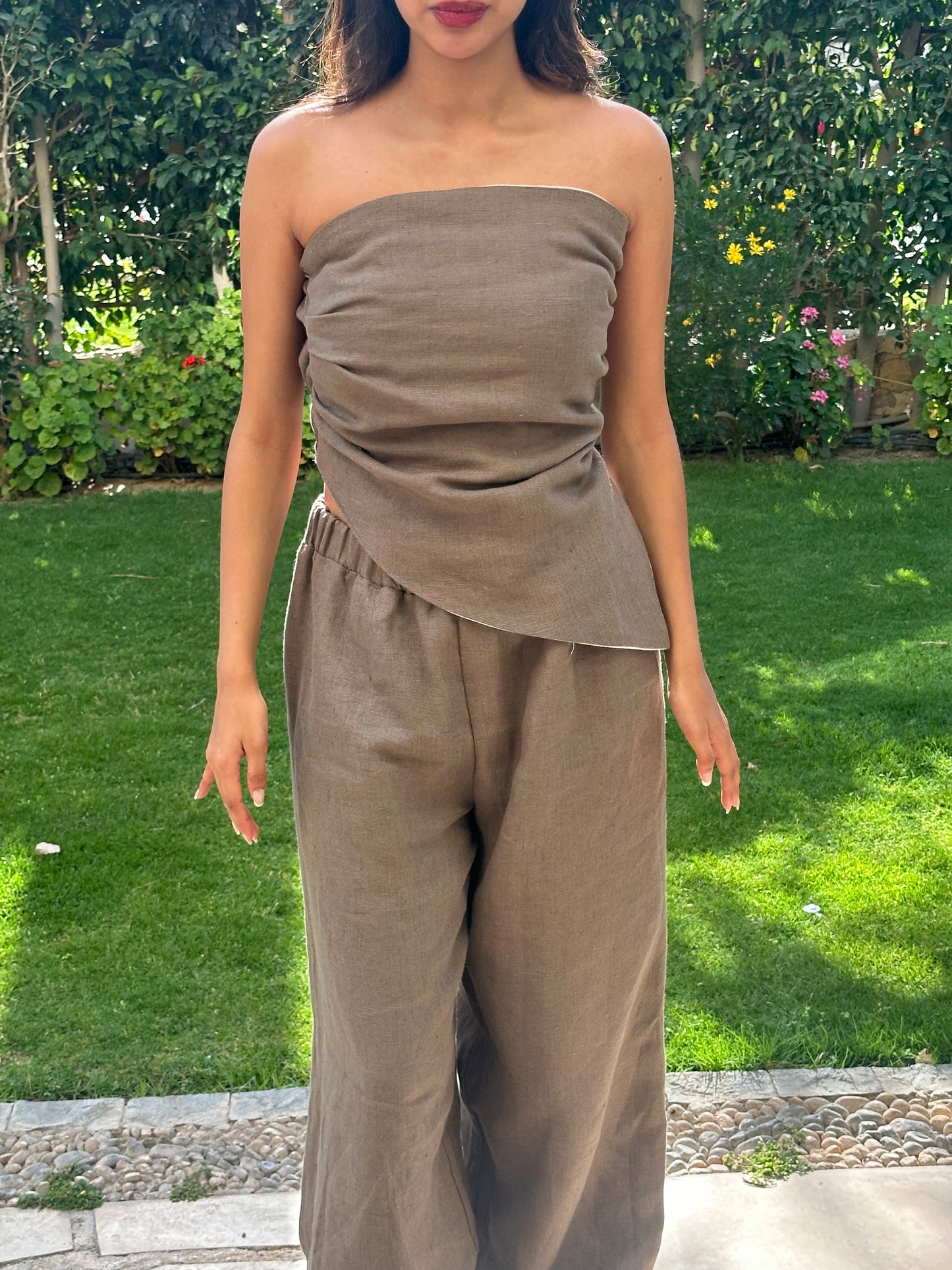 That linen top