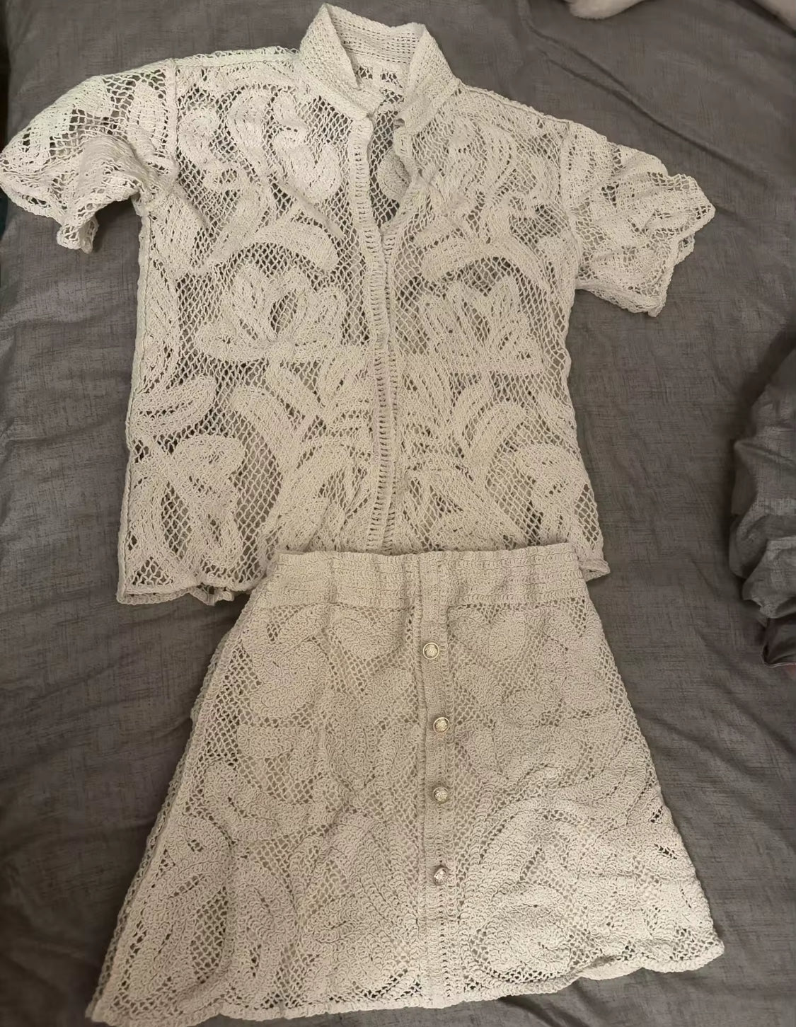 Santorini Lace Crochet Set