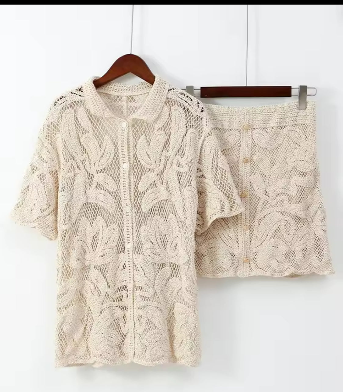 Santorini Lace Crochet Set