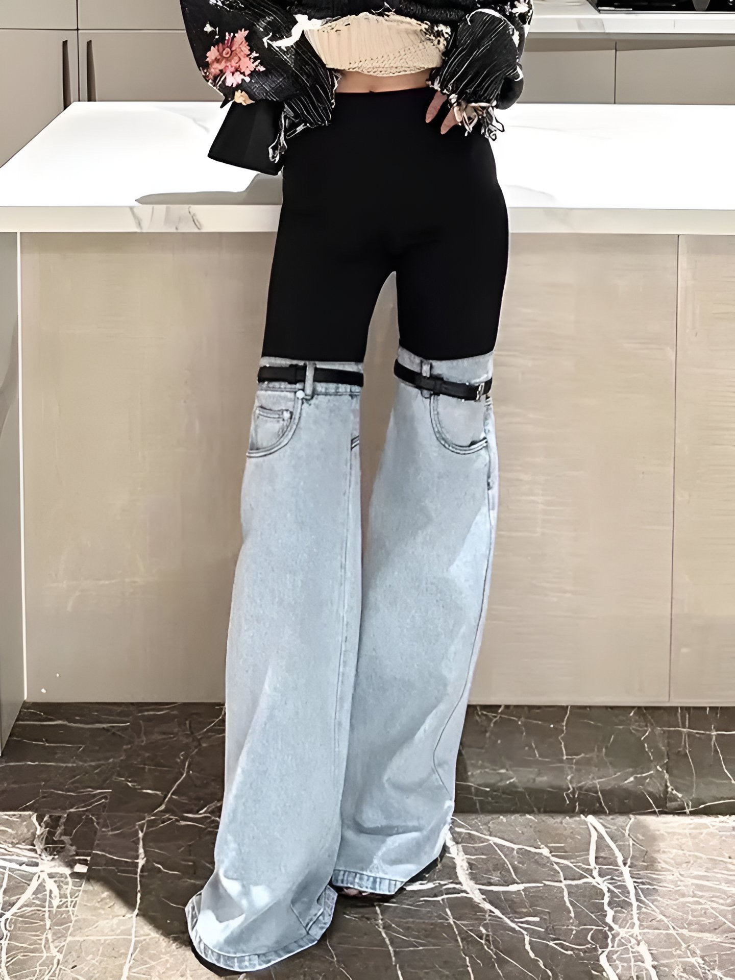 Half Denim